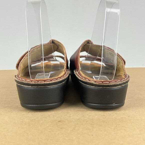 Finn Comfort Jamaica Leather Two Strap Sandals Womens 9 EU 40 Brown Adjustable - Picture 4 of 10